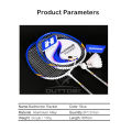 Outtobe Badminton Racket 6PCS Badminton Racket Set Sports Fitness Rackets Professional Iron Alloy Badminton Racket Sturdy Rackets Shock Absorption Racket High Tension Racquet with Carrying Bag & 3 Shuttlecocks.