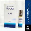 COOL WATER WAVE CONCENTRATED PERFUME OIL LONG LASTING NON-ALCOHOLIC FRAGRANCE - 6ML. 