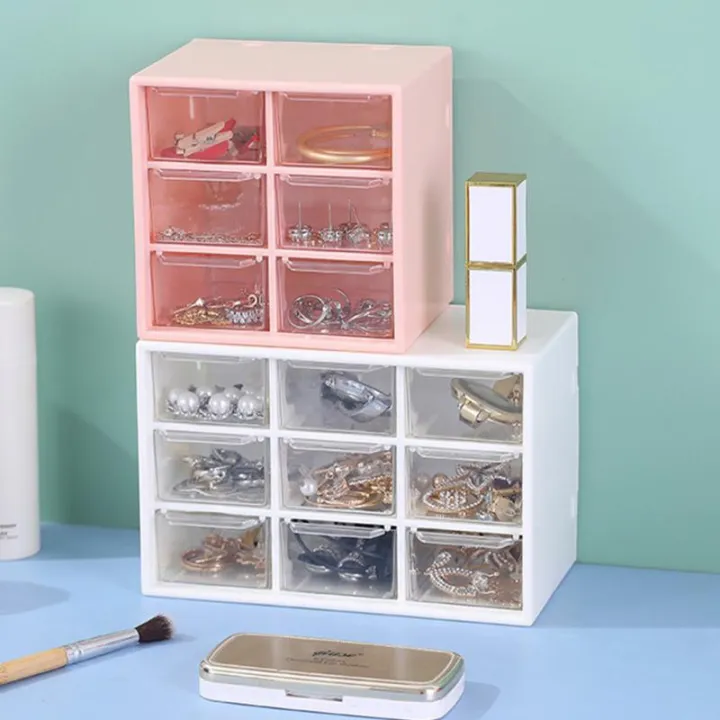 Drawers%20Storage%20Cabinet%20Organiser,Desktop%20Organizer%20with%209%20Grad%20Mini%20Transparent%20Cabinets%20Drawers,Plastic%20Jewelry%20Box/Cosmetic%20-%20Image%203