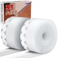 16Ft/5M original Silicone Seal Strip,Weather Stripping for Door or Window,Weatherproof Soundproof Self Adhesive Door Strip Bottom, Door Draft Stopper Silicone Strip Tape for Door Window and Shower Glass. 