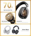 Awei AT7 Headphone 70 hours Play Time Bluetooth 5.4 Wireless Over The Ear Budget Headphones. 