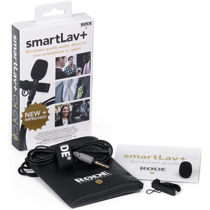 Rode SmartLav+ Omnidirectional Lavalier Microphone