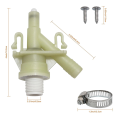 Foot Operated Toilet Water Valve Kit 385311641 for 300 310 320 Toilet Replacement Accessories.