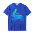 Quad Biker ATV 4 Wheeler Funny Quad Gift For Men And Boys Aesthetic Normal T Shirt For Men Cotton Tshirts Normal Cute. 