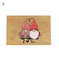 Welcome Mat Scratch Resistant Multifunctional Gnome Decorative Door Rug.
