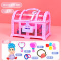 Children's Treasure Hunting Surprise Treasure Chest Boxes Girls Princess Little Toys for Girls Baby Birthday Present 4-5 Years Old 3. 