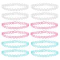 ZS 12Pcs Vintage Stretch Choker Necklace Lady Girl Tattoo Choker Necklace Punk Retro Gothic Elastic Necklaces for Women. 