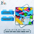 Play and Learn Educational Elegant Building Blocks For Kids - 59 & 120 Pcs.