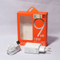 Type C Qualcomm Quick Fast Charger 3.0 With Power Adapter -White. 