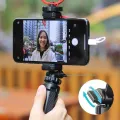 Ulanzi ST-06 Camera Hot Shoe Phone Tripod Mount 360 Rotation Cold Shoe Monitor Phone DSLR Mount Adapter for Gimbal Mic LED Light. 