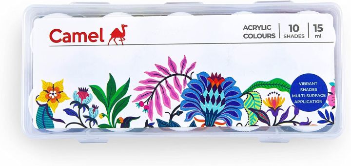 Camel Acrylic Color 12 Shade 15ml