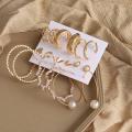 18pcs earing set for women Hoop Earrings Set Fashion Drop Dangle Earring Hypoallergenic Earrings Girls Trendy Jewelry.