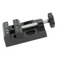 Mini Bench Vice Clamp Aluminum Alloy Mini Flat Clamp Opening Parallel Table Vise. 