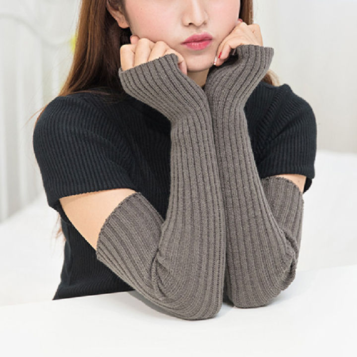 Winter%20Women%20Arm%20Warmers%20Knitted%20Woolen%20Arm%20Sleeve%20Fine%20Long%20Knitted%20Fingerless%20Gloves%20Casual%20Warm%20Soft%20Female%20Gloves%20-%20Image%207