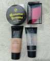 4 in 1 cosmetics combo ,foundation,primer,w7 loss powder,blunder pop .,.';.