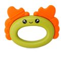 Silicone head Crab Baby Hand Teether With jhunjhuni CN -1pcs. 