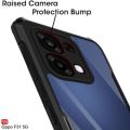 OPPO F31 5G Protective Black Border Crystal Clear Xundd Mobile Back Case Cover.