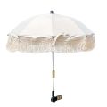 Bohemian UV Sun Folding Umbrella Pushchair Umbrella Parasols Outdoor Beaches 090C.