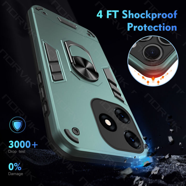 With%20Rotating%20Bracket%20Phone%20Case%20For%20Tecno%20Spark%2010C/Spark%2010%20Anti-Fall%20Shockproof%20Iron%20holder%20Armor%20Man%20protection%20Soft%20Back%20Cases%20Cover%20-%20Image%204