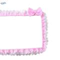 Computer Frame Border Cover with Bowknot for PC Tablet Laptop TV 17 to 22 inch pink. 