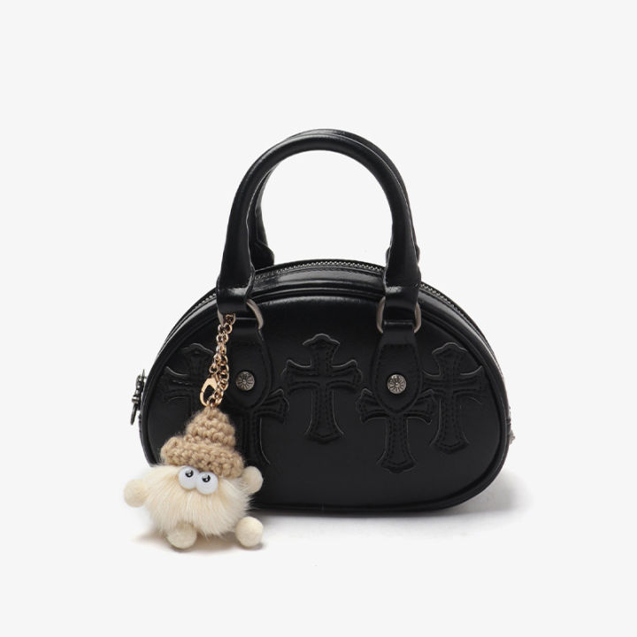 Wholesale%20Pink%20Bowling%20Niche%20Handbag%20Feeling%20Mini%20Bag%20Bag%202023%20New%20Korean%20Version%20One%20Shoulder%20Crossbody%20Small%20Bag%20Woman%20-%20Image%205