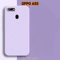 Original For OPPO A5S Silicone Full Cover Case Straight edge Phone Case Cover. 