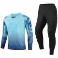 New Tracksuits Kids Men Soccer Goalkeeper Jerseys Sponge Protector Set Children Football Goalkeeper Outdoor Goal Keeper Uniforms.