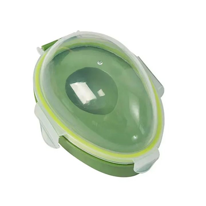 Avocado%20Storage%20Box%20Kitchen%20Food%20Space%20Saving%20Container%20Vegetable%20Organizer%20Reusable%20Plastic%20Fruit%20Vegetable%20Green%20Containers%20-%20Image%204