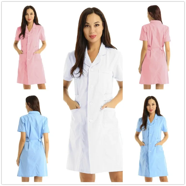 Durable%20Micro%20Twill%20Medical%20Uniform%20%E2%80%93%20Multi-Pocket%20Professional%20Lab%20Apron%20-%20Image%202