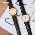 Casio LTP-1094Q Women's Watch Treasure Time Simple Belt Simple Cartoon Vintage Leather Brown Black Watch for Women Women's Watch. 