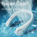 Portable Neck band USB Cooling Fan- Color Random.