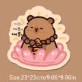 Cartoon Cute Capybara Mouse Pad Computer Desk Mats Creative Keyboard Pad Gaming Table Mat Office Desk Funny Decoration Accessory Creek. 