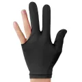 3pcs/6pcs 3-finger Cue Gloves Elastic Open Pool Gloves for Left Hands and Right Hands. 