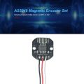MA AS5048 Magnetic Encoder Sets PWM and SPI Interface Precision 14 Bit Holder-Black. 