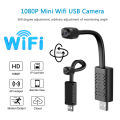 Ecocc【COD】 1080P Mini Wifi USB Camera U22 HD Night Vision Motion Detection Camera Support 128G TF Card Fast delivery from stock.