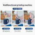 , Electric Mini Spice Grinder Add 5 Blades, 304 Stainless Steel Grinding Fine Powder for All Kinds of Grains, Condiments, Coffee Beans (Blue). 