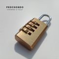 Luggage Lock 4 Digit Tala combination password brass padlock for heavy duty security lock. 