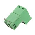 (5 pcs) 2PIN RIGHT ANGLE SCREWS TERMINAL BLOCK 2 PIN 5.08MM PITCH PLUG-IN L TYPE PLUG & SOCKET.