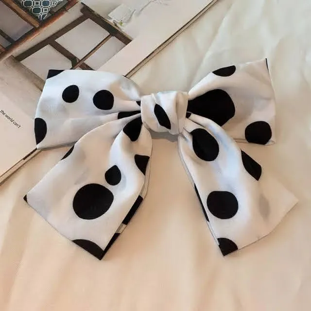 1%20Pc%20Trendy%20Big%20Polka%20Dot/%20Large%20Ball%20Printed%202%20Layer%20Hair%20Band%20For%20Girls%20Simple%20Stylish%20-%20Bowknots%20Hair%20Clip%20for%20Women%20New%20Collection%20Hairpin%20Hair%20Accessories%20For%20Summer%20Style%20Women%20-%20Hair%20Band%20-%20Image%206
