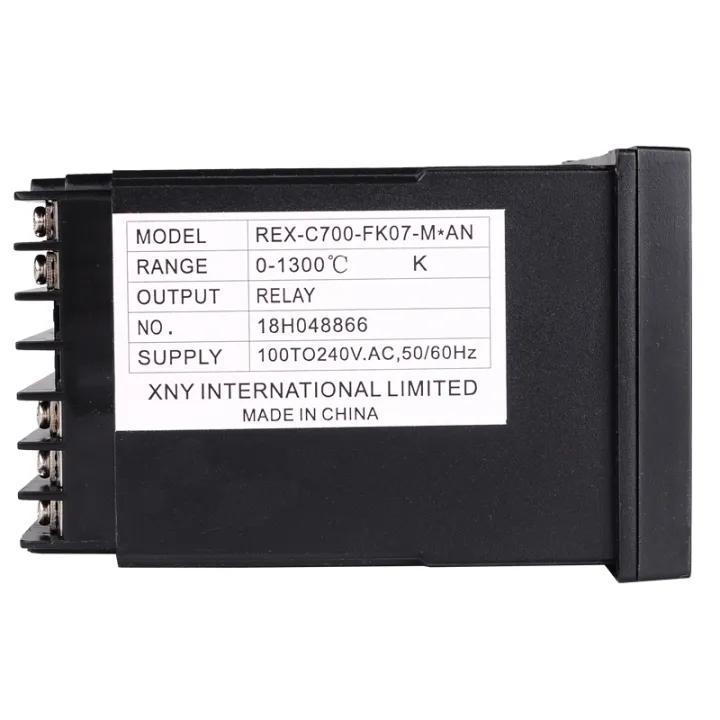 1PCS%20AC%20220V%20Oven%20Temperature%20Controller%20RKC%20REX-C700%20Thermocouple/PT100%20Input%20Relay%20Output%2072*72mm%20-%20Image%204