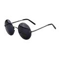 Black Round Shaped Sunglasses for Women.