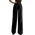 Wide Leg Pants For Women Trousers Solid Casual High Waisted Wide Leg Palazzo Trousers Women's Pants Sweat Pants For Womens. 