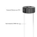 Cylindrical Water Cooler Reservoir 160ml Reduce Bubbles Computer Water Cooling Cylinder G1/4 137mm for Desktop PC.