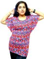 Export Quality Kappa Fashion Cotton Linen Mix Comfortable T-Shirt For Ladies. 