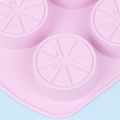 Fruit Shaped Silicone Mold 6 Holes Lemon Shaped Silicone Mold DIY Soap Mold Fondant Chocolate Mould Cake Pudding Baking Mold Luolong.
