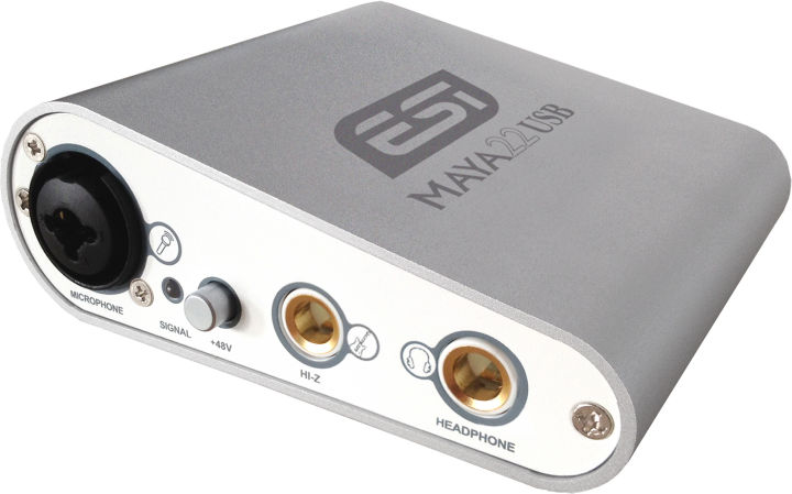 ESI Audio MAYA22 USB Flexible High Performance 24-bit USB Audio Interface