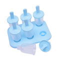 1Set 6 Cells Round Shape DIY Ice Cream Maker Ice Cream Molds Dessert Mould.