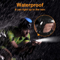 Flashlight Gloves, Fingerless LED Flashlight Gloves, Birthday Gifts for Man, Hands Free Flashlights for Working in Darkness Places Fishing, Repair, Camping, Hiking, Running.. 