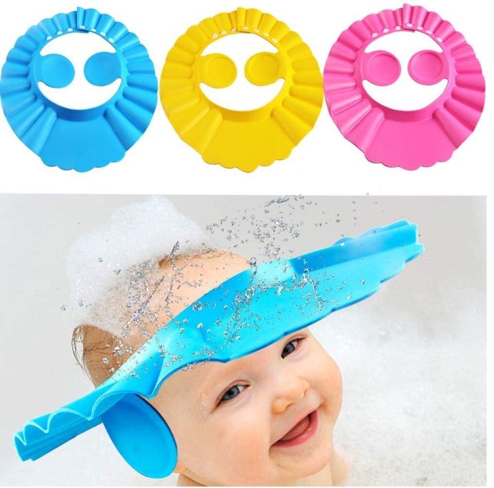 Baby,%20Kids,%20Children%20Shower%20Cap%20Soft%20Adjustable%20Baby%20Bath%20Head%20Cap%20Visor%20for%20Hair%20Washing%20Shower%20Protection%20Bath%20Cap%20Random%20Color%20(1Pcs)%20-%20Image%207