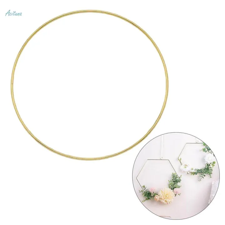 Gold%20Metal%20Dream%20Catcher%20Dreamcatcher%20Rings%20Wreath%20Macrame%20Craft%20Hoops%208cm%20-%20Image%207